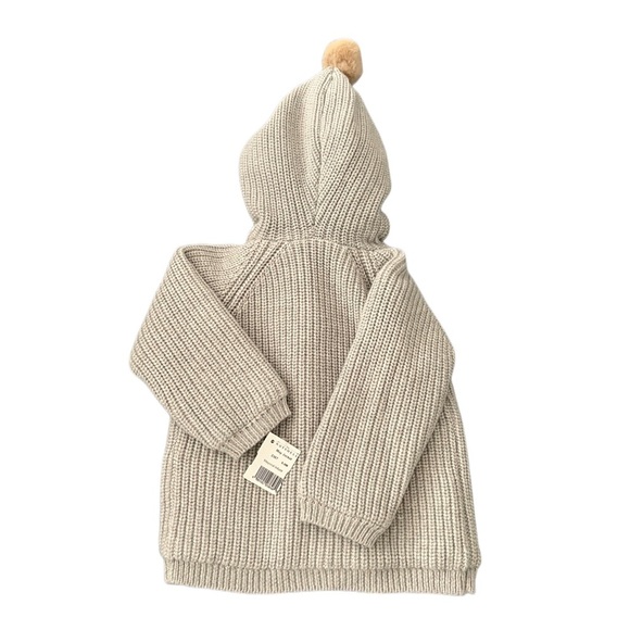 NWT! Mayoral Lined Cardigan / Pram Coat, Color Grey, Size 6-9M - Picture 2 of 8